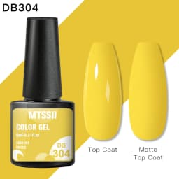 Mtssii Reflective Glitter Gel Nail Polish 6ML Galaxy Chameleon Cat Eye Gel Nail Art Magnetic Varnish Semi Permanent Base Top Gel