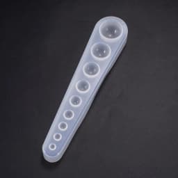 UV Resin DIY Crystal Epoxy Mold Multi-standard Hemisphere Collection Mold Round Ball Pendant Jewelry Silicone Molds