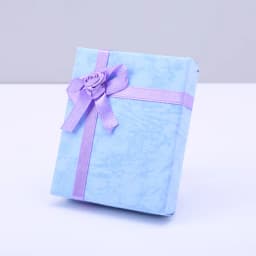 12pcs Paper Jewelry Box Cardboard Gift Boxes for Ring Necklace Earring Women Jewelry Packaging Display with White Sponge 7x9cm