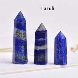 36 colours Crystal Hexagonal Prism Natural Rose Quartz Wand Energy Amethyst Tower Home Furnishing Decoration