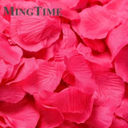100pcs Silk Rose Artificial Petals Colorful Love Romantic Warm Table Confetti Silver Fake Flowers Wedding Supplies Party Decor