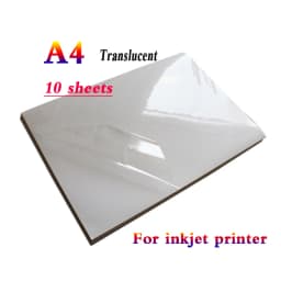 A4 Transparent Self-adhesive Printing Paper PET Label Sticker Waterproof And High Temperature Resistant Laser Inkjet Printing