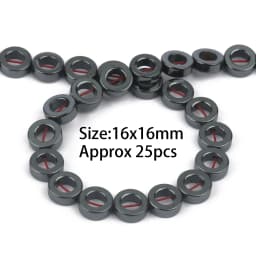 Natural Black Hematite Round Beads Star Heart Column Irregular Shape For Jewelry Making DIY Charms Bracelets Accessories 15''