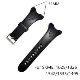 Adjustable Replacement Watch Strap Band Silicone Rubber Plastic Watchbands For SKMEI 1251 1025 1155 Sports Watches Accessories