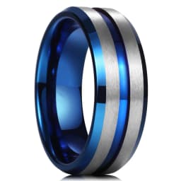 Fashion Men's Smooth Black Stainless Steel Rings Width Signet Square Infinity Finge Ring Hiphop Male Wedding Party Jewelry Gift