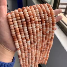 High Quality Natural Stone Bead Rondelle Shape Loose Spacer Abacus Quartz Beads For Handmade Jewelry Bracelet Necklace DIY