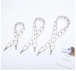 85cm 105cm 125cm PU leather lady bags Shoulder strap accessories Pure color all-match durable bag strap belt DIY handbag handle