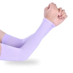 Summer thin section driving UV protection cycling half finger long sunscreen gloves sleeve sunshade outdoor sports arm set G190