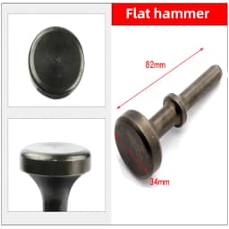 HIFESON Pneumatic Rivet Head Semi Hollow Solid Rivet Head Traffic Advertising Sign Rivet Head Pneumatic Hammer