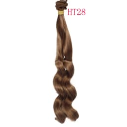 Russian Handmade Doll Hair 25 cm High Temperature Curly Hair for 1/3 1/4 1/6 BJD DIY Curly Doll Wigs Tree