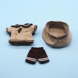 Cute Ob11 Sailor Suit Obitsu11 School Clothes P9 Uniform Set Doll Navy suit Fit For BJD12, Cu-Poche,GSC, Molly,Middle Blyth