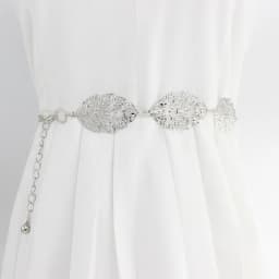 Leaf Shaped Hollow Out Chain Belt For Women Elegant Gold Silver Color Metal Waistband Ladies Fashion Wedding Dress Girdle Strap