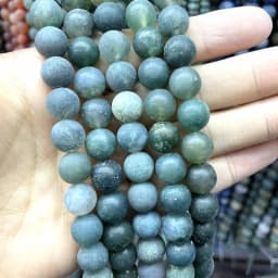4 6 8 10 MM Natural Colorful Agates Round Loose Stone Beads For Jewelry Making Charm Diy Bracelet Necklace Earrings Material