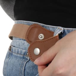 Kids Heart Buckle-Free Elastic Belt Adjustable Stretch Canvas Belt Boys Girls Casual Jeans Pants Dresses Children Belts