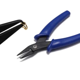 Length 13.5mm Split Ring Opener Pliers Jewelry Beading Crimping Crimper Pliers Tool With Mini Diagonal Pliers Hand DIY Tools