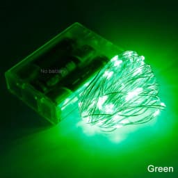 1m - 10m LED String Light 9 Colors Fairy Lights 10-100LEDs Copper Wire Battery Powered for Wedding Xmas Party Decor Holiday Lamp