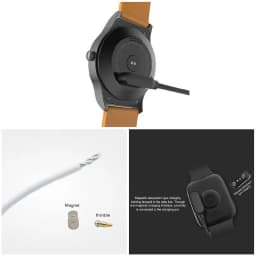 New Smart Watch Charging Cable 4 Pin Magnetic Charger Universal Smart Bracelet Sports Watch 4 Pin Charging Cable 7.62 Pitch