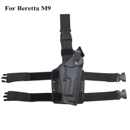 Tactical Drop Leg Holster for GL 17 19/Colt 1911/H&K USP/M9/P226 Pistols Thigh Leg Holster Paddle Platform