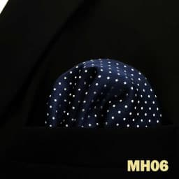 Pocket Square Handkerchief for Men Polka Dot Dots Plaid Check Checkered Suit Pocket Towel Hanky Mens Gift Wedding Business Party