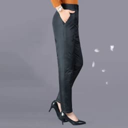 Oversize 5xl Warm 90% Duck Down Pants Women Snow Wear Black High Waist Baggy Trousers Mom Elegant Thicken Windproof Pantalones