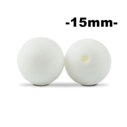 LOFCA 20Pcs Silicone Bead 15MM Food grade silicone beads Used in jewelry making Necklace Bracelets Keychain Jewelry accessories