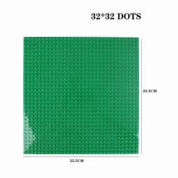 Baseplate 32x32 16X32 Dots Classic Brick Plate Building Blocks DIY Constructor Parts Baseplates Compatible Brands City Friends