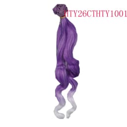 Russian DIY Doll Hair 25cm High Temperature Curly Hair for 1/3 1/4 1/6 BJD DIY Wavy Doll Hair Tree