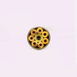 4mm diameter DIY Knife shank Mosaics Pin Rivets 9cm length nail Brass tube+steel tube #402