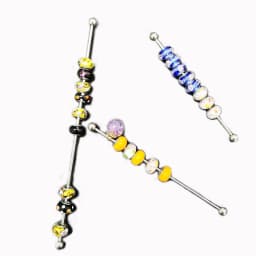 3mm 2mm Charms Storage Rod for Sorting Rondelles Charms E Series Bracelet Beads Holder Trollbeads Accessories Organizer Shaft