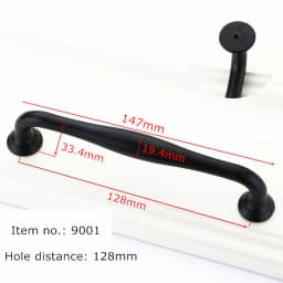 Black Handles for Furniture Cabinet Knobs and Handles Kitchen Handles Drawer Knobs Cabinet Pulls Cupboard Handles Knobs