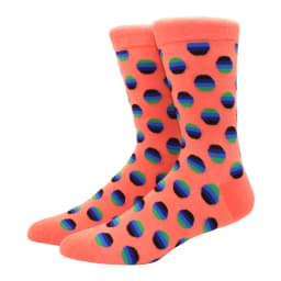 Male Tide Brand men cotton Socks Gradient Color summer Style long wedding sock Men's High Funny Happy Business Socks man sox