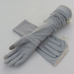 Summer half refers to cycling driving thin long ladies UV protection touch screen cotton sleeve sports fitness gloves B90