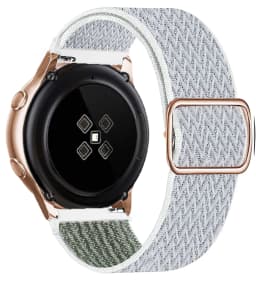 20mm 22mm strap For Amazfit bip 6/Samsung Galaxy Watch 7/6/5/4 classic Nylon Elastic HUAWEI GT5/Redmi watch 5 active Lite band