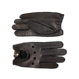 Men's Leather Deerskin Driver Gloves Single-Layer Thin Summer Autumn Outdoor Riding Full-Finger Motorcycle Gloves