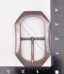 Quality Strong Rectangle Solid Antique Siliver Long Men Center Bra Buckle Leathercraft Jeans Belt Buckle Replacement Fit 40mm