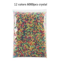 NEW DIY Water Spray Beads 24 Colors Refill Beads Puzzle Crystal Set Ball Games 3D Handmade Magic Toys for Children Manualidades