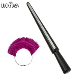 Jewellery Tools Ring Size Mandrel Stick Finger Gauge Ring Sizer Measuring Jewelry Tool Set Ring Size Fashion Jewellery Tools