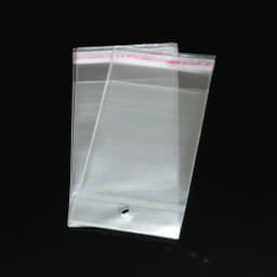 100pcs 50pcs Self Sealing Plastic Bags Transparent Small Poly OPP Jewelry Gift Packing Self Adhesive Candy Packaging Hanging Bag