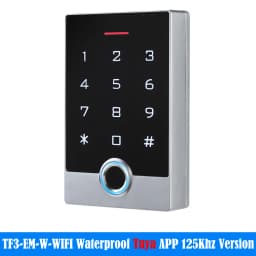 WiFi Tuya App Door Opener Waterproof Fingerprint Access Control System Standalone Keypad RFID Card Access Controller
