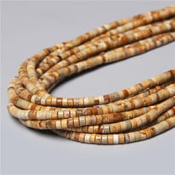 4x2mm Natural Flat Disc Round Stone Crystal Jades Spacer Beads Charm Jewelry Making Handmade Bracelet Necklace Earring Accessory