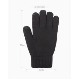 Winter New Man Keep Warm Touch Screen Plus Velvet Inside Thicken Knitting Gloves Wear-Resistant Anti-Slip Solid Fashion Male Sof