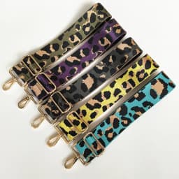 Leopard Bag Strap Handbag Belt Wide Shoulder Bag Strap Replacement Strap Accessory Bag Part Adjustable Belt For Bag 130cm