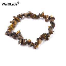 Natural Gem Stone Bracelet Amethyst Irregular Stretch Chip beads Nuggets Quartz Bracelets Bangles Crystal Wristband For Women