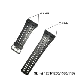 SKMEI Brand Watch Strap Band Silicone Rubber Plastic 1025 1251 1068 1325 0989 Adjustable Replacement Different Model Watchbands
