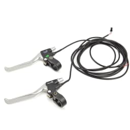 WUXING Lithium Battery Bicycle Power off Brake Lever Electric Bike Brake Power Off System Brake Handle With Cable 1.5M
