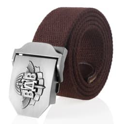 SupSindy Men Canvas Belt 3D Russian Airborne Troops VDV Metal Buckle Jeans Belts for Men Army Military Tactical Belts Male Strap