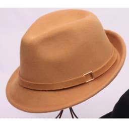 New Spring Autumn Short Brim Wool Felt Fedora Hats Retro Panama Hat Men Women Dress Hat Jazz Trilby Cap Wholesale