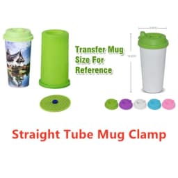 3D Sublimation Silicone Mold Mug Clamp for 12OZ Cone Mugs Heat Transfer Print Mug Wraps 11OZ 12OZ 15OZ Bulk Wholesale US Stock