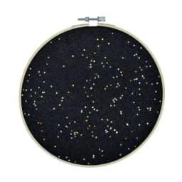 Badge Brooch Display Wall Hanging Pin Display Glitter Board Pin Holder Pin Collection Display Embroidery Hoop