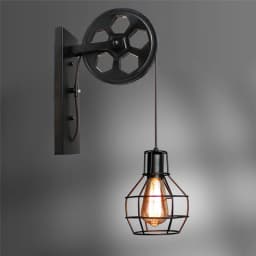 Vintage Wall+Lamps led lamp wall sconces Retro Wall Light fixtures Lifting Pulley bedroom lamp American Industrial mirror light